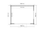 Sodo namelis IR-010 - 20 m² - 44mm - Image 8