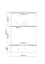 Sodo namelis IR-016 - 25 m²- 44mm - Image 6