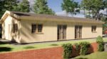 Vasarnamis dviguba siena IR-003CL – 103 m² 44+44mm nuolatiniam gyvenimui | TimberLodge365