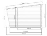 Sodo namelis IR-009 – 18 m² - 44mm - Image 7