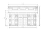Sodo namelis IR-014 - 20 m² - 44mm - Image 7