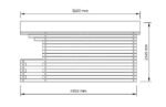 Sodo namelis IR-017 - 20 m² - 44mm - Image 8