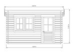 Sodo namelis IR-018 – 12 m² - 44mm - Image 9