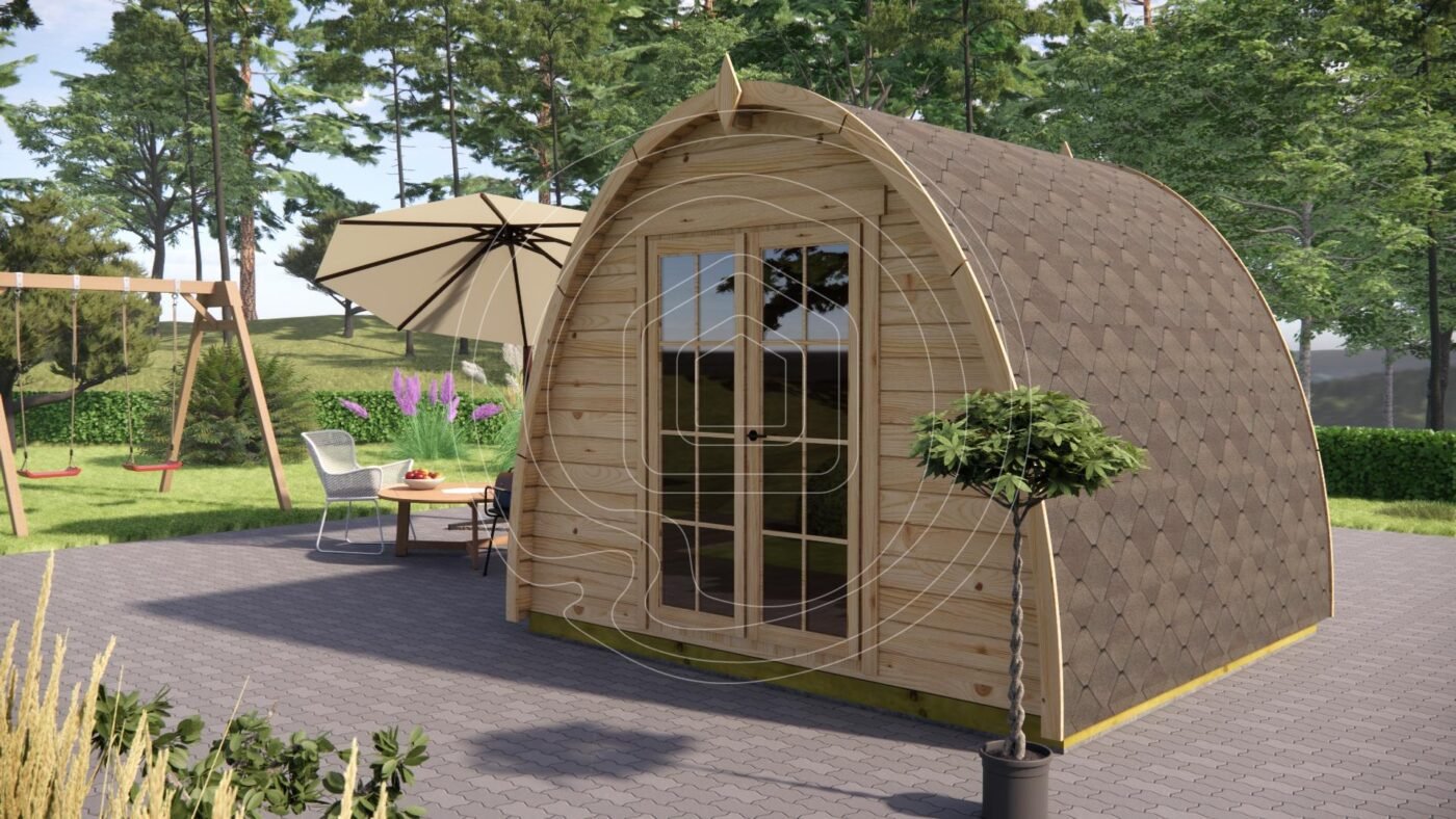 Glamping podas IR-024 – 9 m² Airbnb nuomai Lietuvoje | TimberLodge365