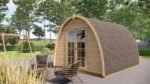 Medinis kempingo namelis IR-025 glamping verslui Lietuvoje | TimberLodge365