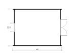 Kempingo namelis IR-025 - 3x4m - 44mm - Image 7