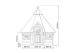 Kempingo namelis IR-041 - 7m² - Image 6